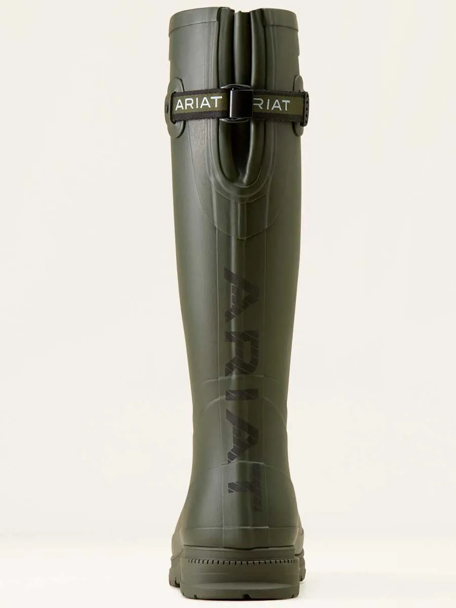 30% OFF - ARIAT Kelmarsh Wellington Boots - Womens - Olive - Size: UK 4