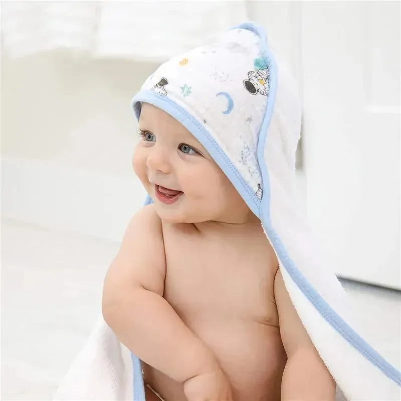 Aden Anais - 2Pk Hooded Baby Bath Towel, Space Explorers