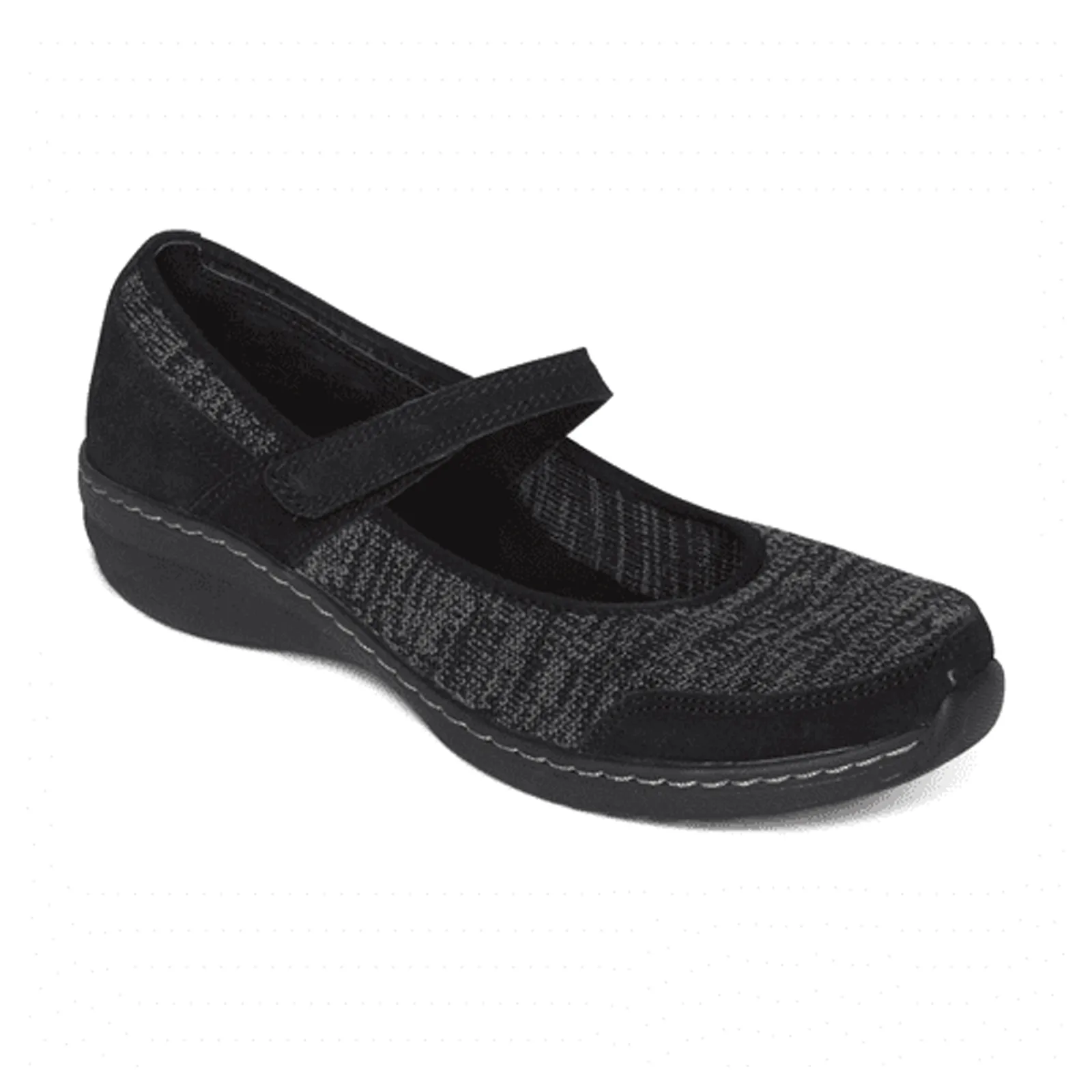 Aetrex Mina Mary Jane (Women) - Black