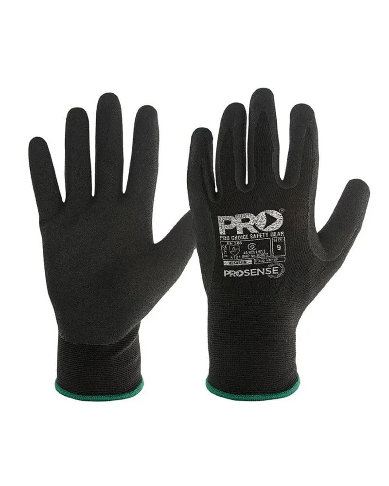 Assassin Nitrile Grip Glove - Black