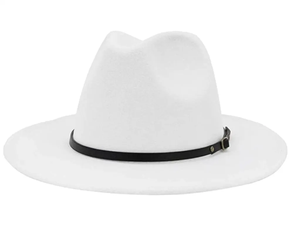 Belt Buckle Fedora Hat