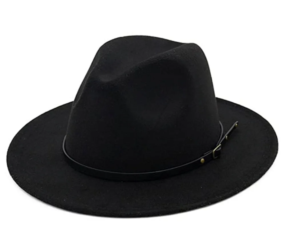 Belt Buckle Fedora Hat