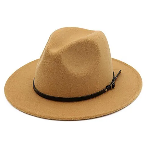 Belt Buckle Fedora Hat