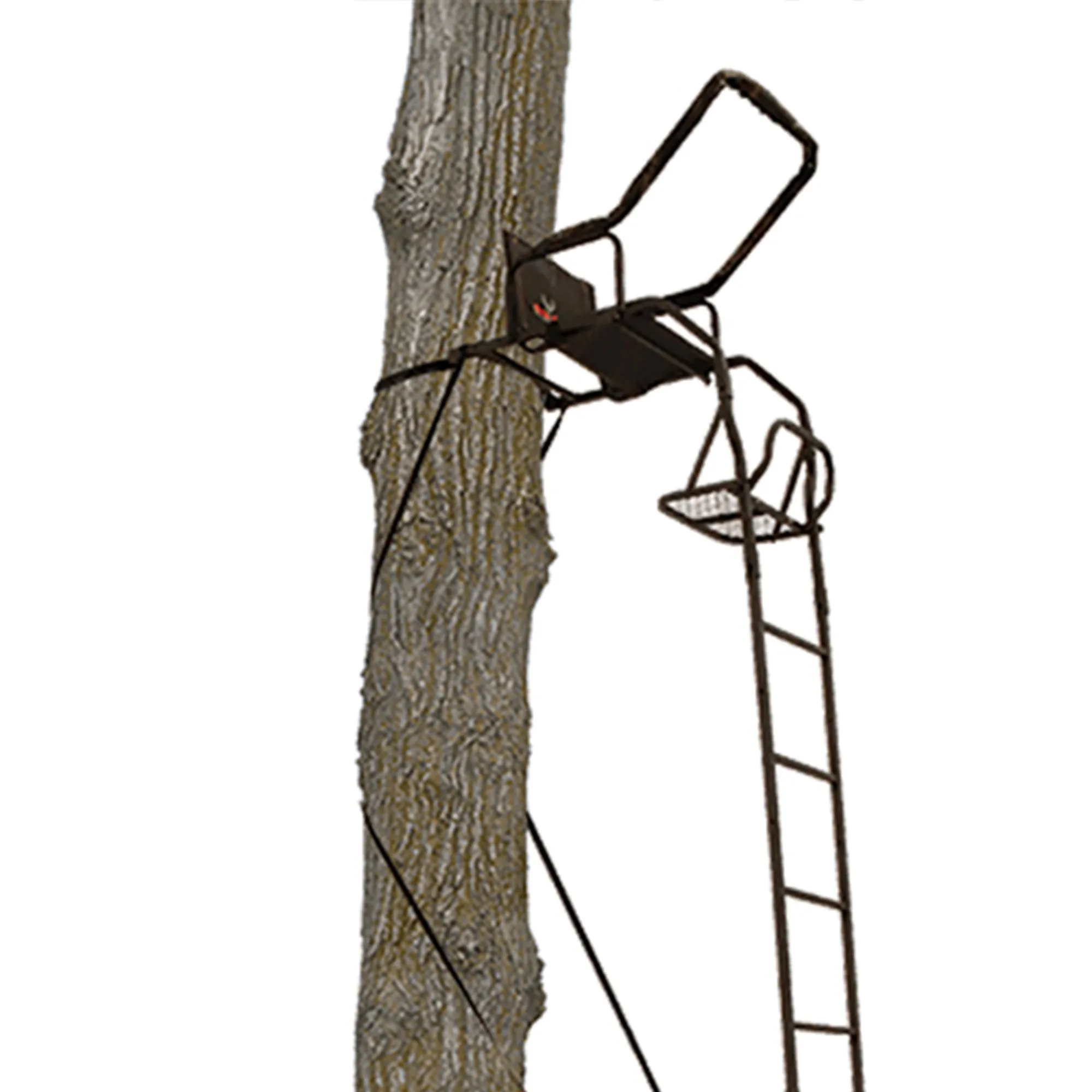 Big Game Warrior DXT 17 Foot 1 Person Deer Hunting Ladder Climbing Tree Stand