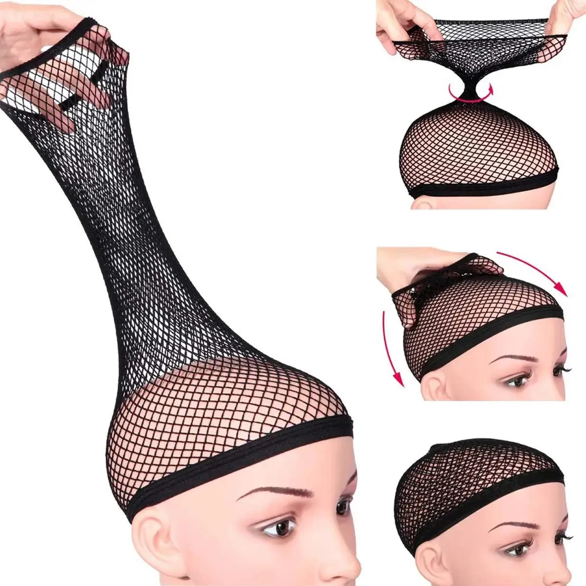 Breathable Mesh Wig Cap: Versatile Hair Net for Comfortable Wig Wear