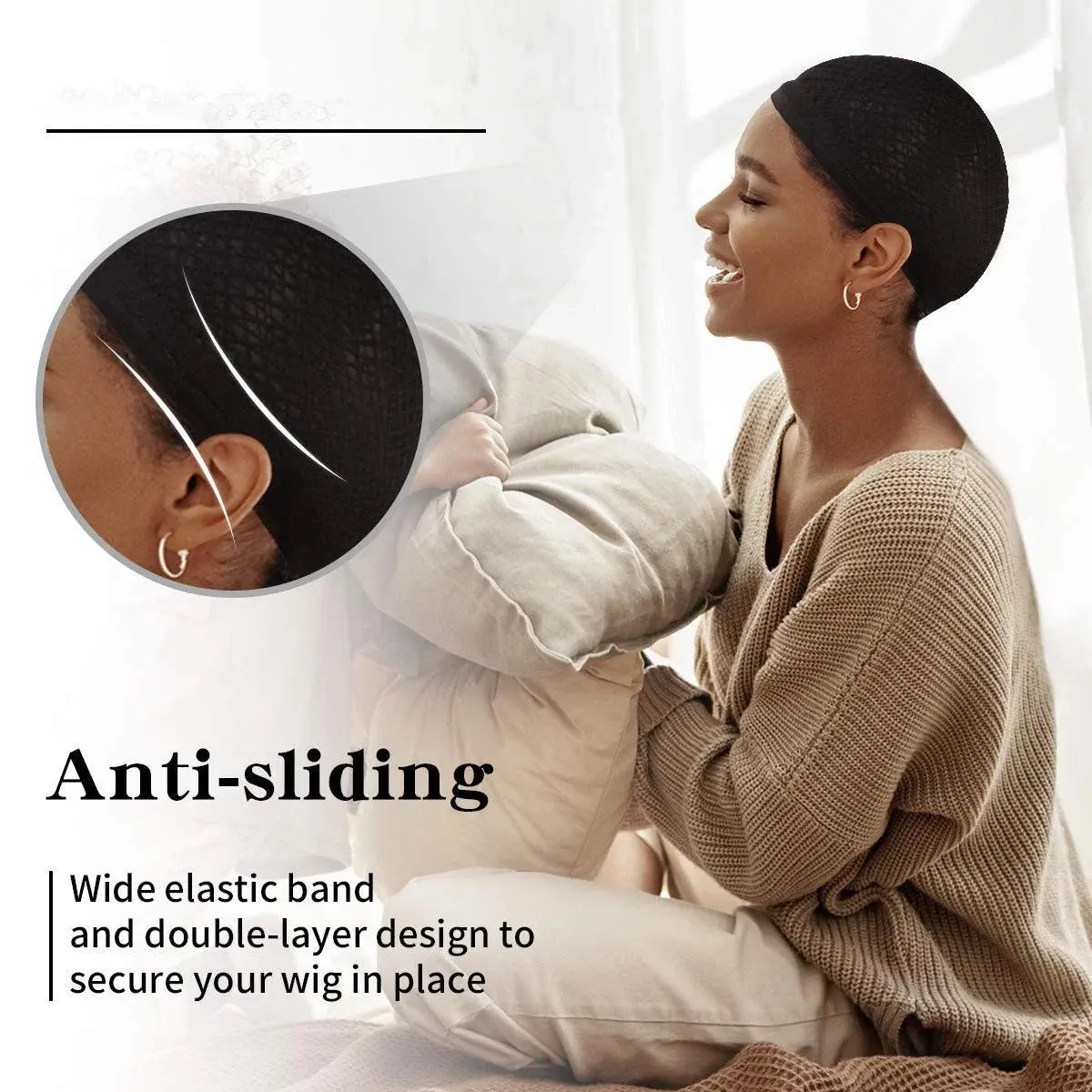 Breathable Mesh Wig Cap: Versatile Hair Net for Comfortable Wig Wear