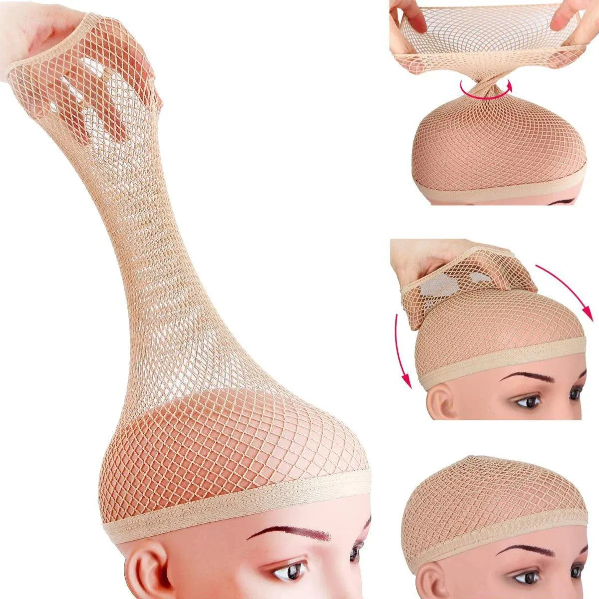 Breathable Mesh Wig Cap: Versatile Hair Net for Comfortable Wig Wear