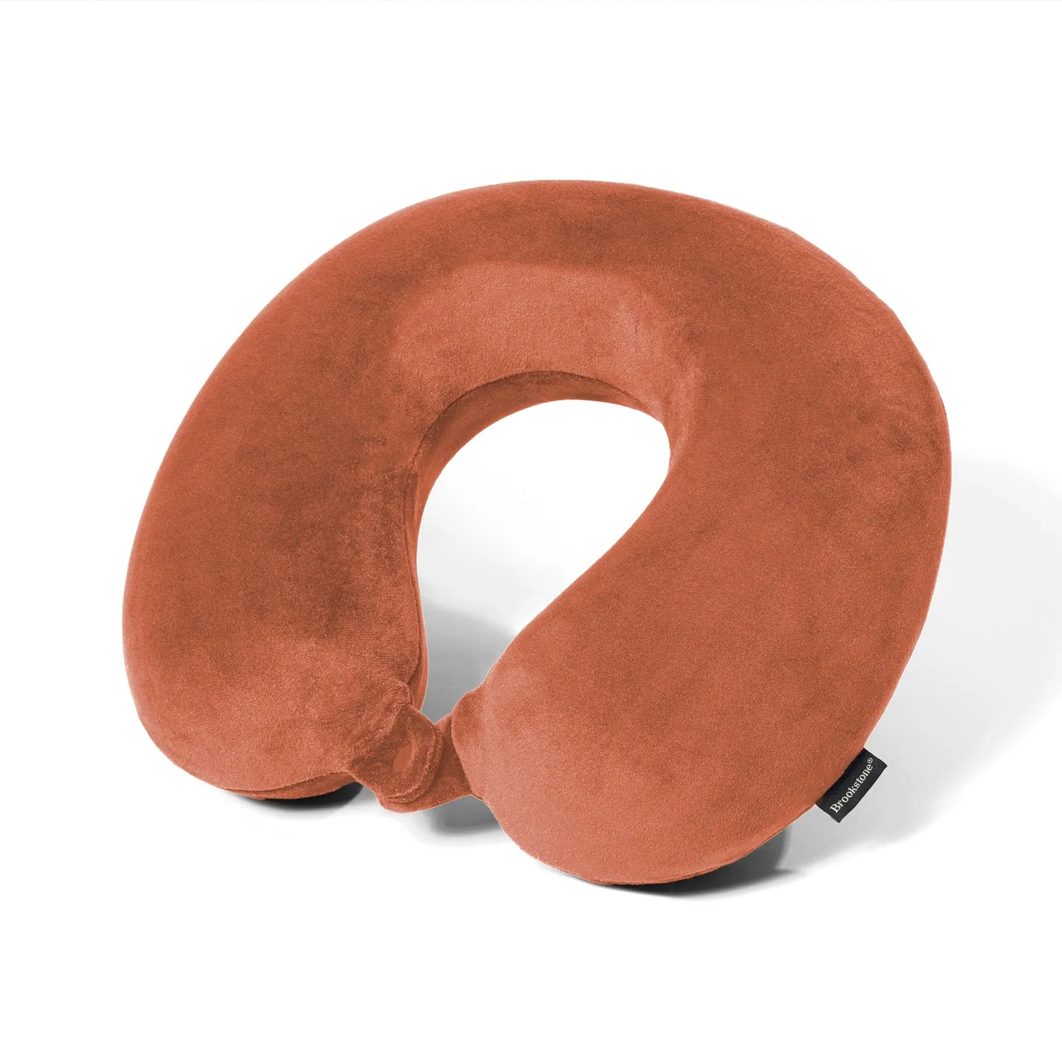 Brookstone Comfort Classic Memory Foam Travel Neck Pillow