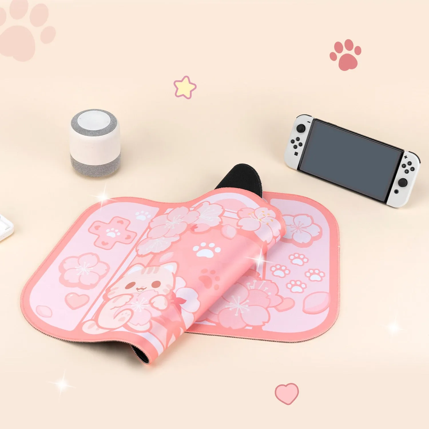 Cat and Bunny Desk Pads