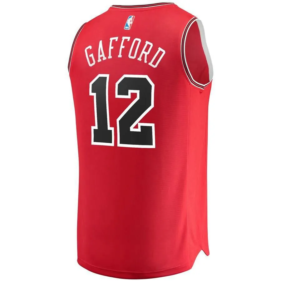 Chicago Bulls Daniel Gafford Fanatics Branded Replica Fast Break Icon Jersey Kids - Red | Ireland H3942G9