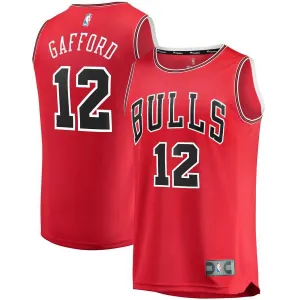 Chicago Bulls Daniel Gafford Fanatics Branded Replica Fast Break Icon Jersey Kids - Red | Ireland H3942G9