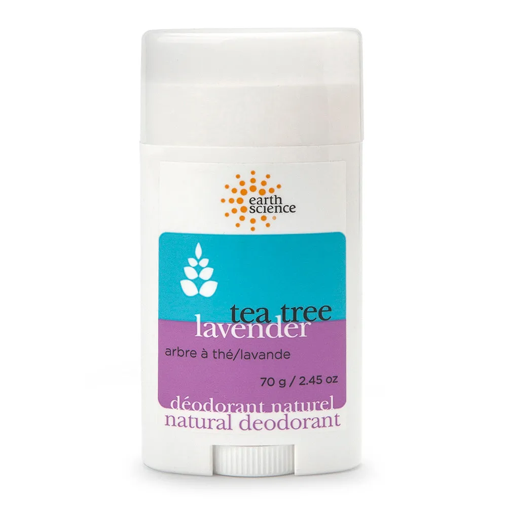 Earth Science Deodorant - Tea Tree Lavender (70g)