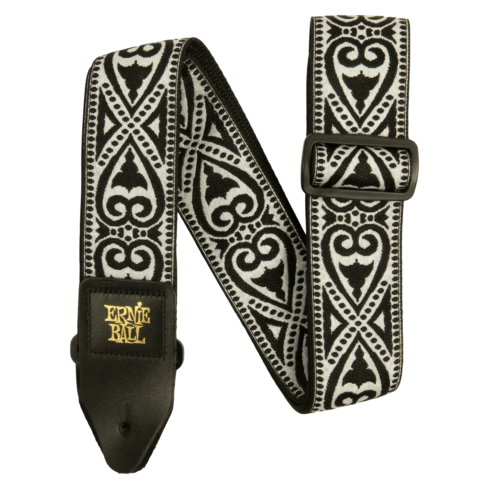 Ernie Ball Black Heart Jacquard Strap