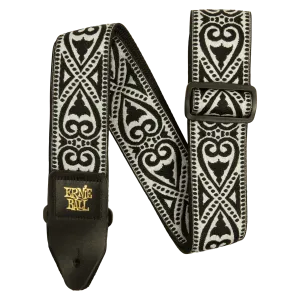 Ernie Ball Black Heart Jacquard Strap