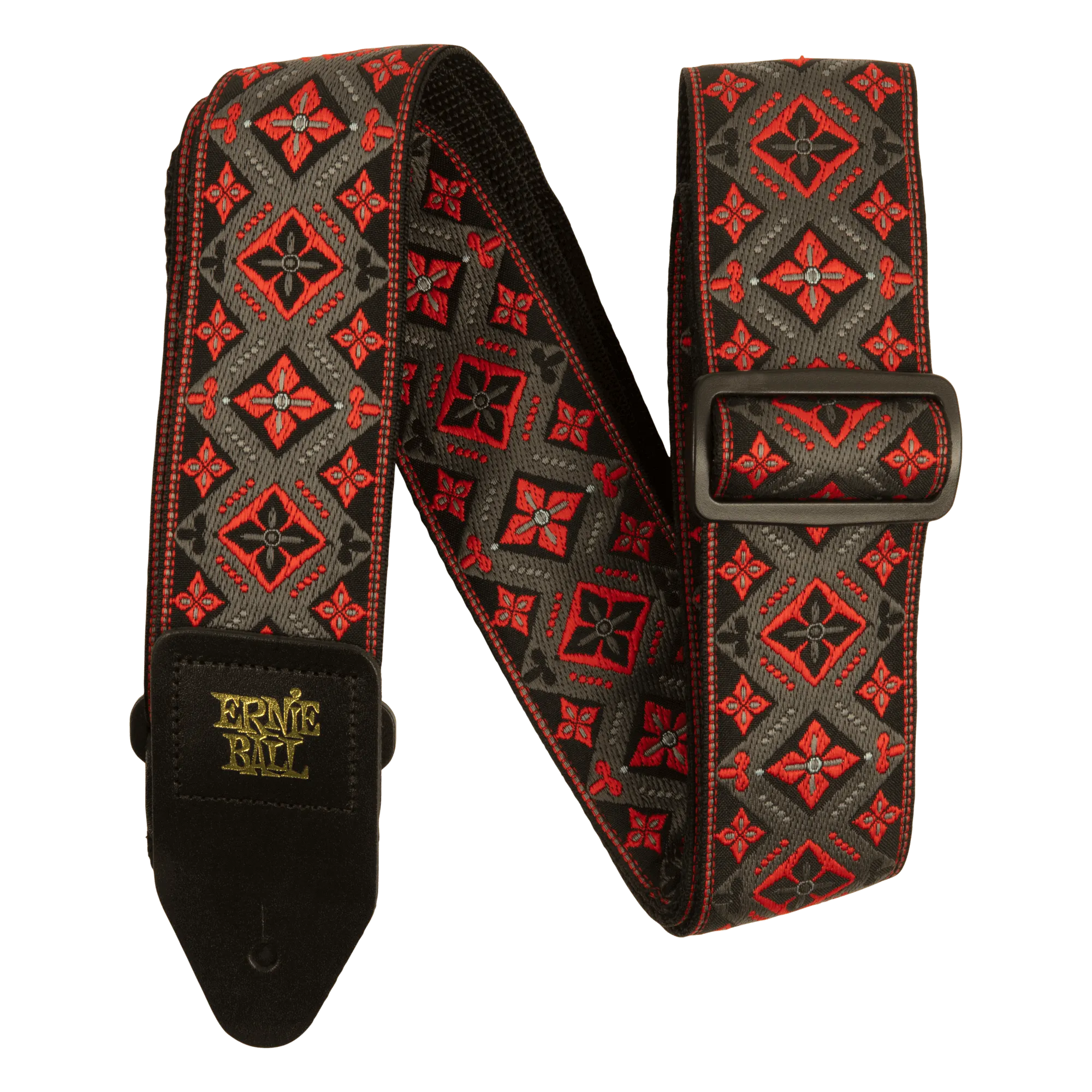 Ernie Ball Red King Jacquard Strap