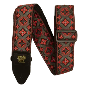 Ernie Ball Red King Jacquard Strap