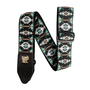 Ernie Ball Southwestern Turquoise Jacquard Strap