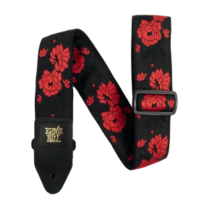 Ernie Ball Tango Rose Jacquard Strap