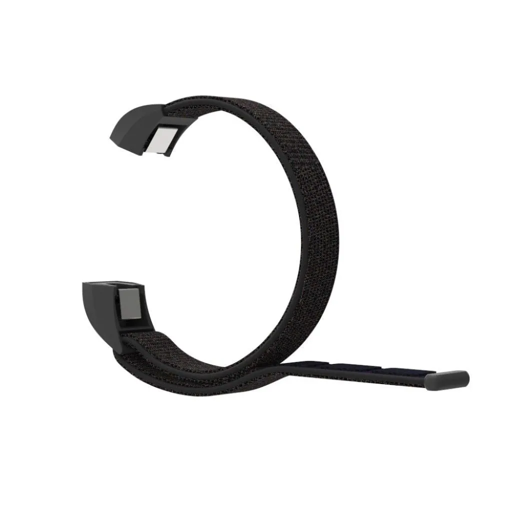 Fitbit Ace velcro closure flexible watch strap - Black