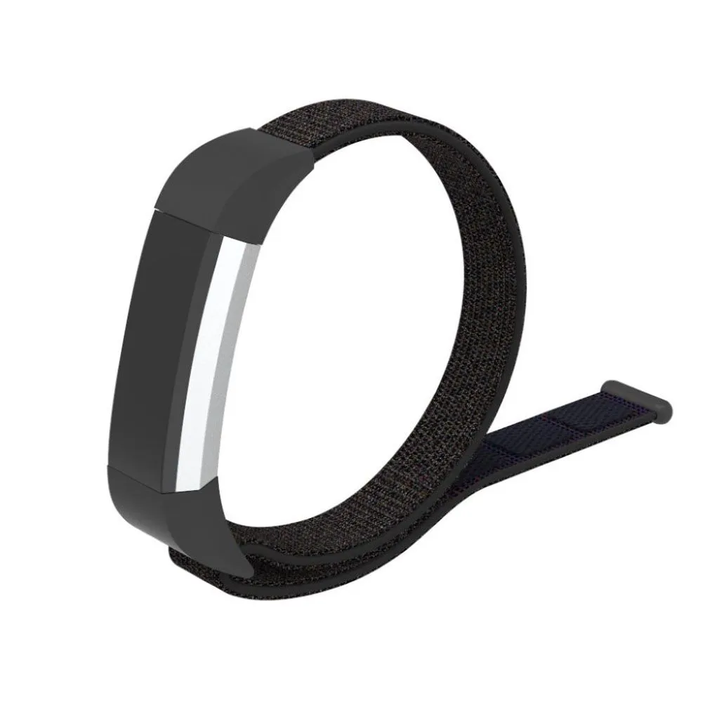 Fitbit Ace velcro closure flexible watch strap - Black