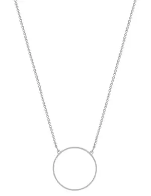 Floating Circle Necklace