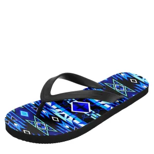 Force of Nature Winter Night Flip Flops