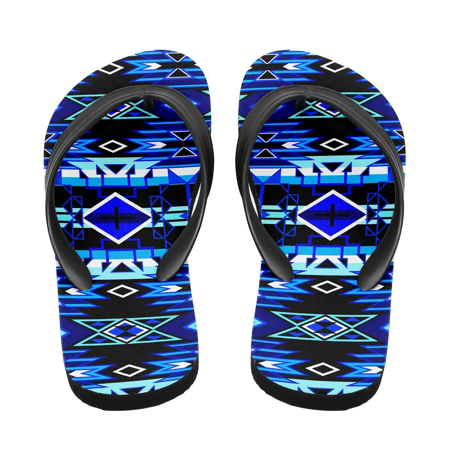 Force of Nature Winter Night Flip Flops