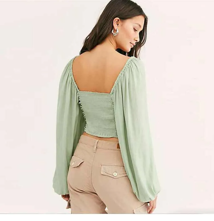 Glow Chic's Matcha Green Shirt