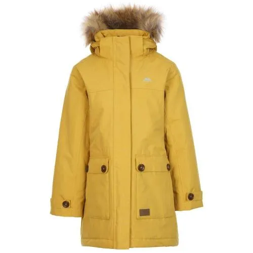 Kids Trespass Rhoda Fishtail Padded Jacket - Windproof & Waterproof - Ultimate Protection for Your Child