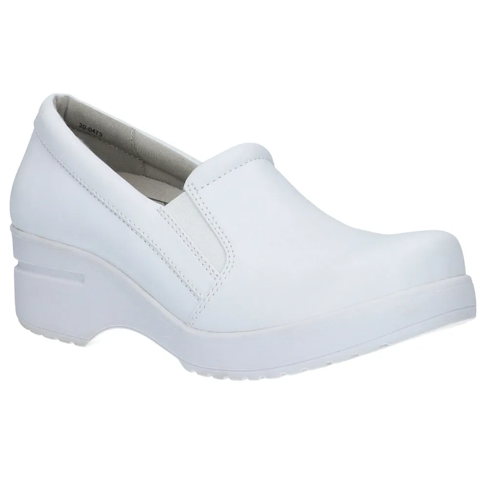 Leeza Slip Resistant Soft Toe Work Shoes