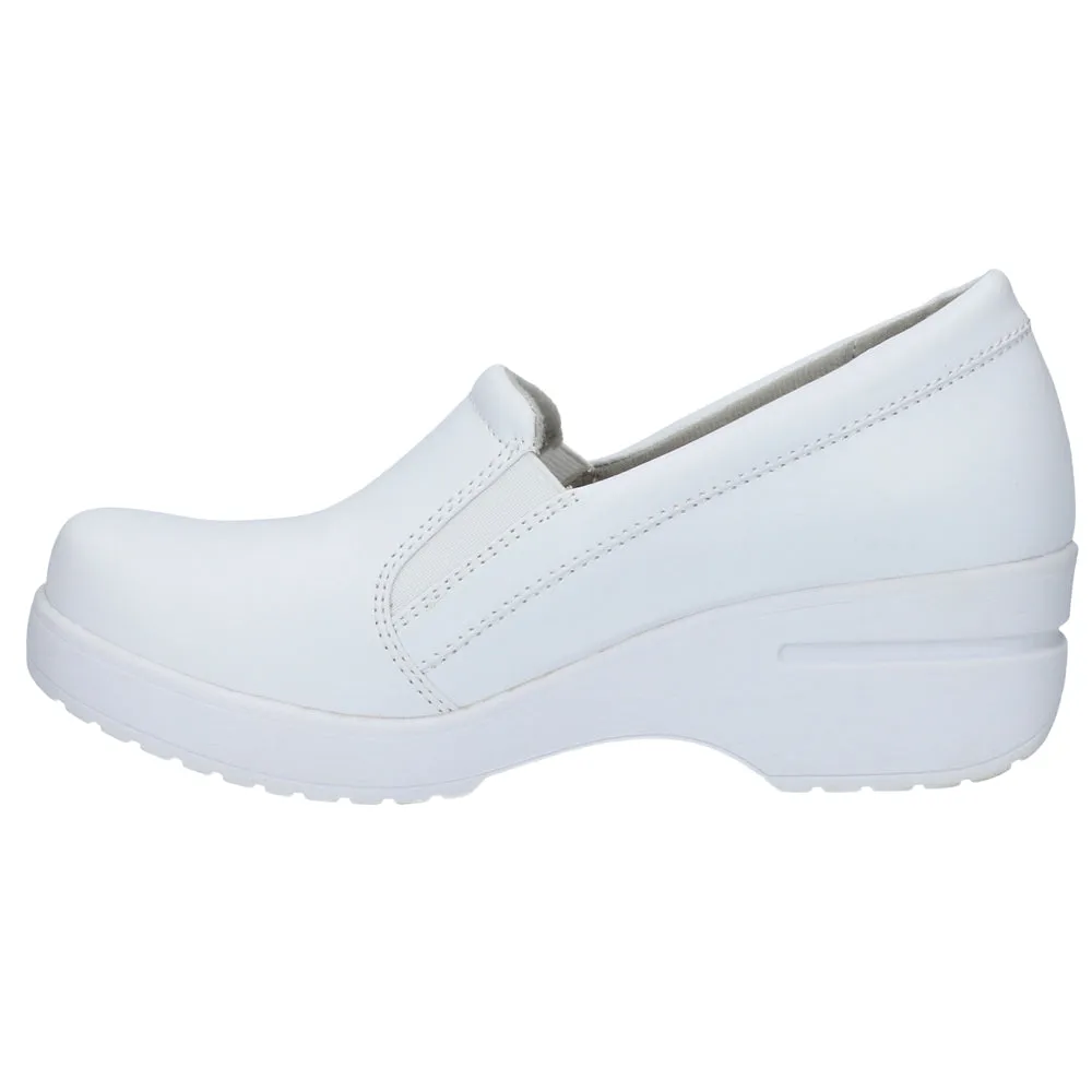 Leeza Slip Resistant Soft Toe Work Shoes