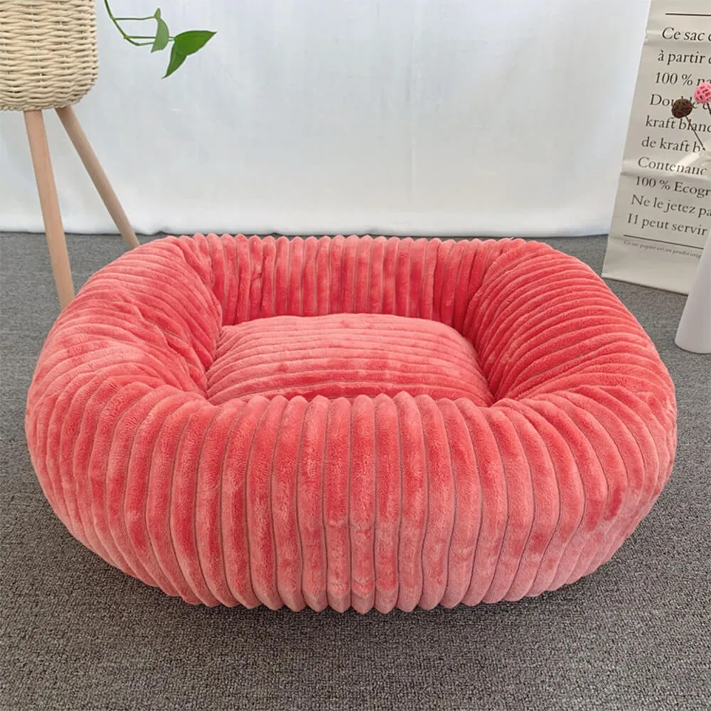 Luxurious Fluffy Warm Durable All-in-One Dog & Cat Sofa Bed