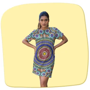 Mandala - Women's T-Shirt Dress