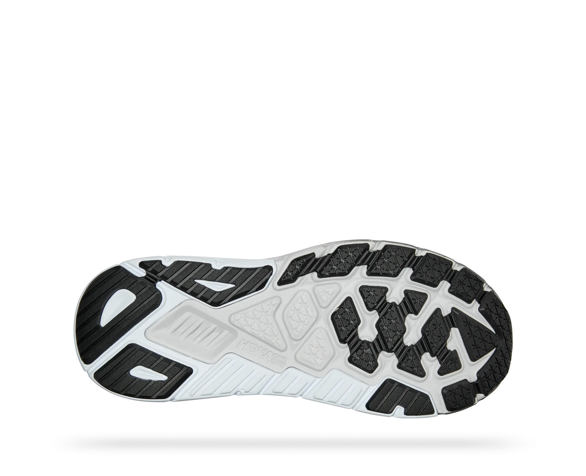 Men's Hoka Arahi 6 Color: Black/White