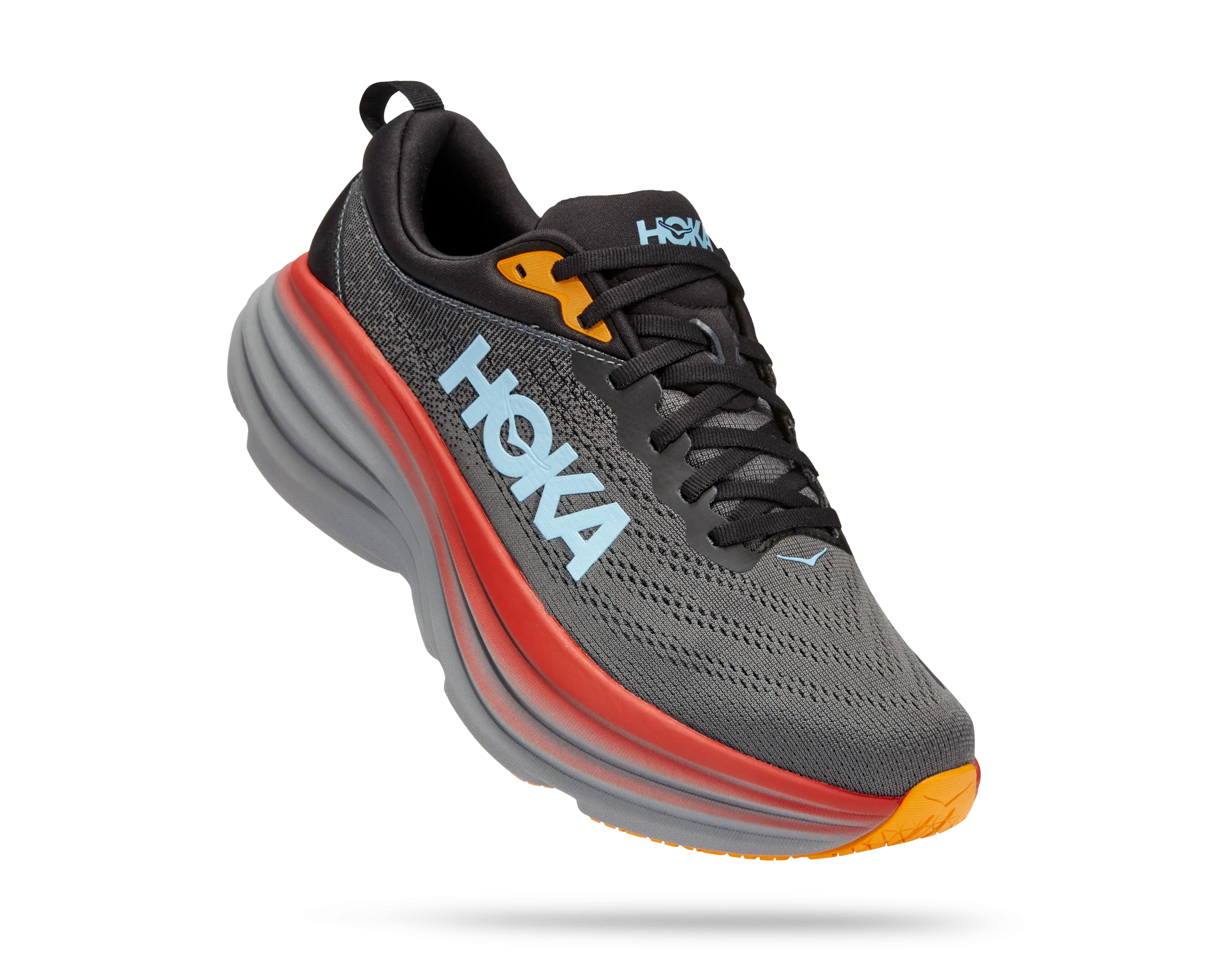 Men's Hoka Bondi 8 Color: Athracite / Castlerock