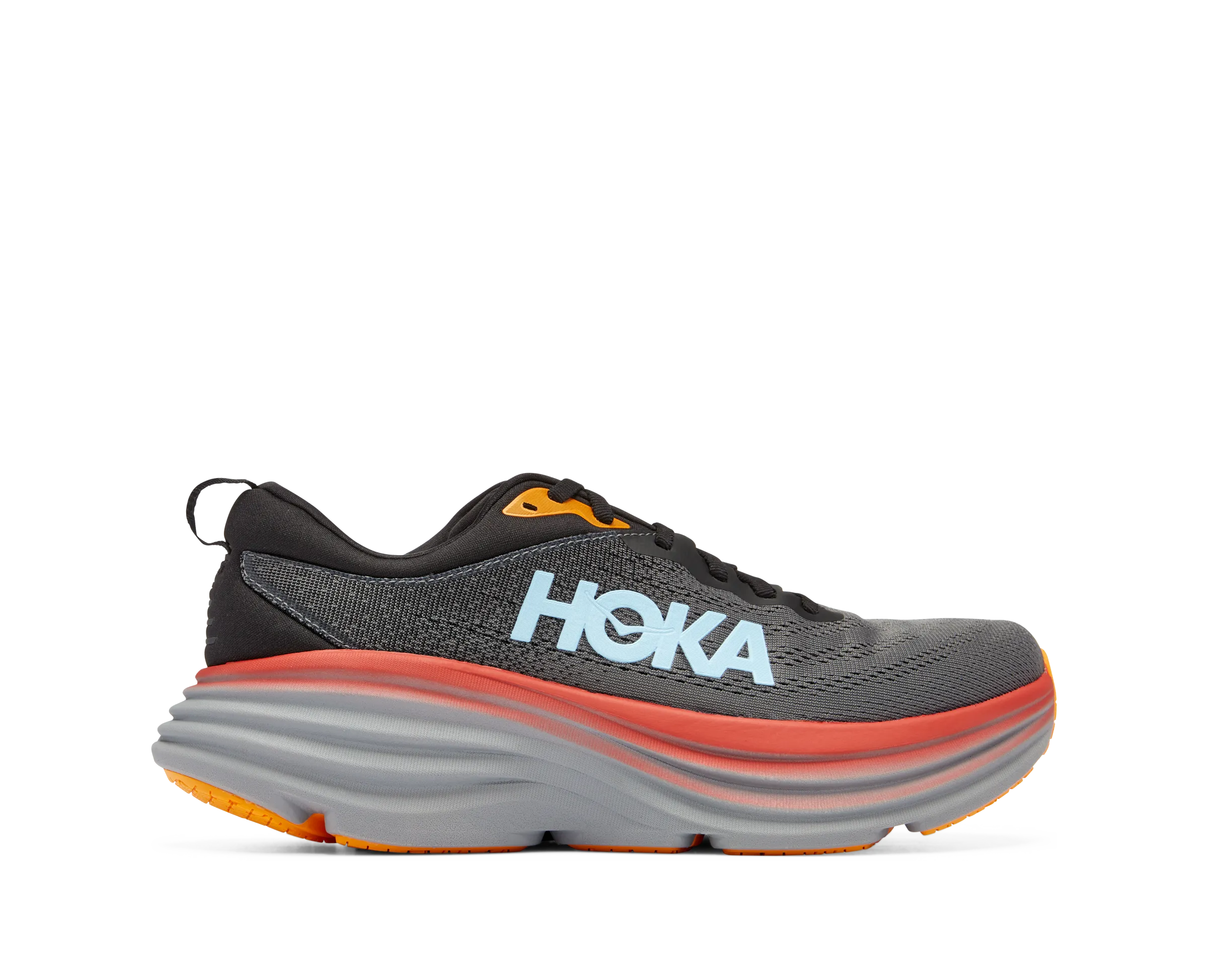 Men's Hoka Bondi 8 Color: Athracite / Castlerock