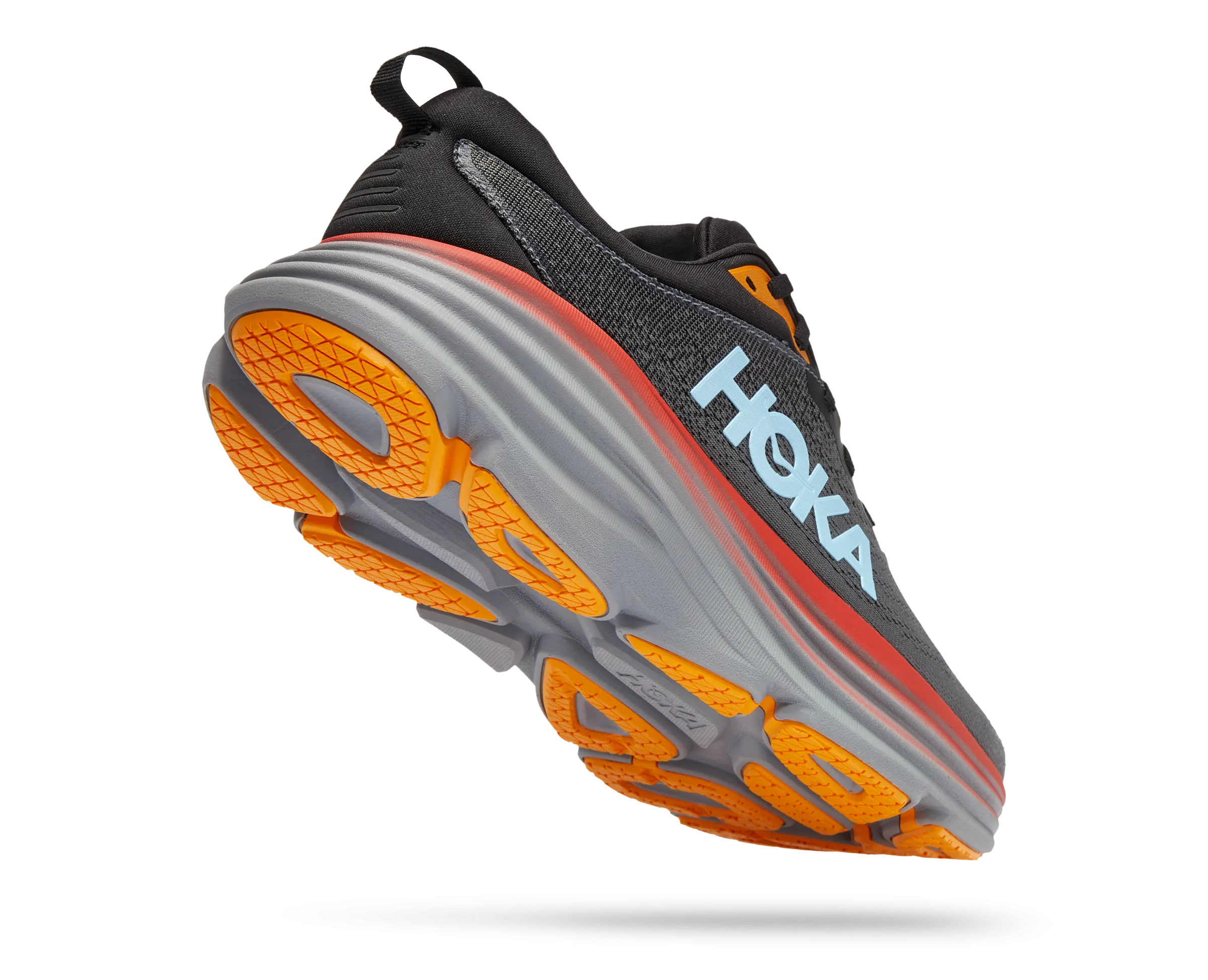 Men's Hoka Bondi 8 Color: Athracite / Castlerock