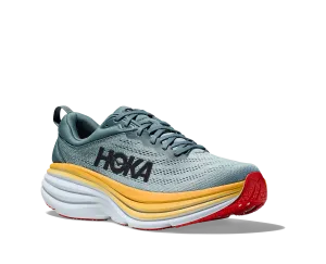 Men's Hoka Bondi 8 Color: Goblin Blue / Mountain Spring