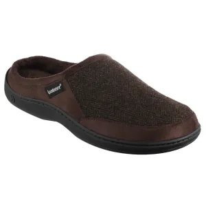 Men’s Logan Microsuede Hoodback Slippers