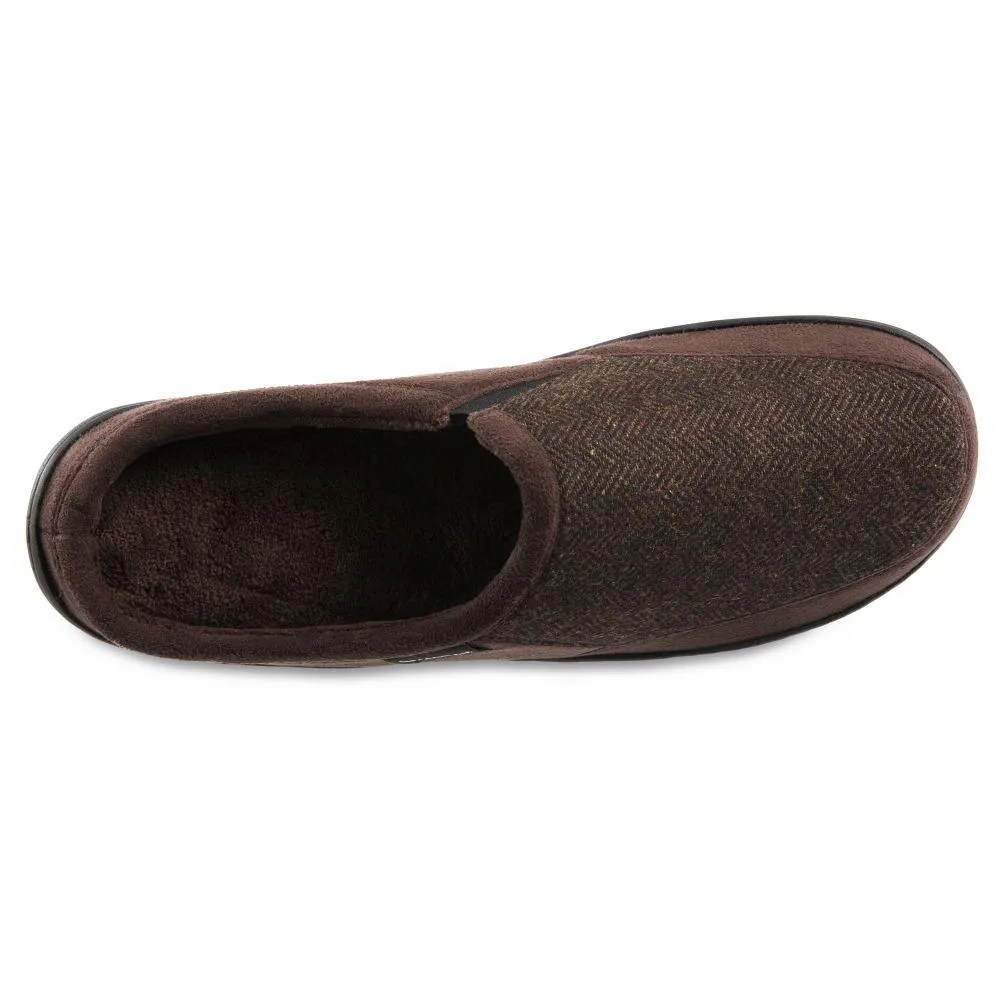 Men’s Logan Microsuede Hoodback Slippers