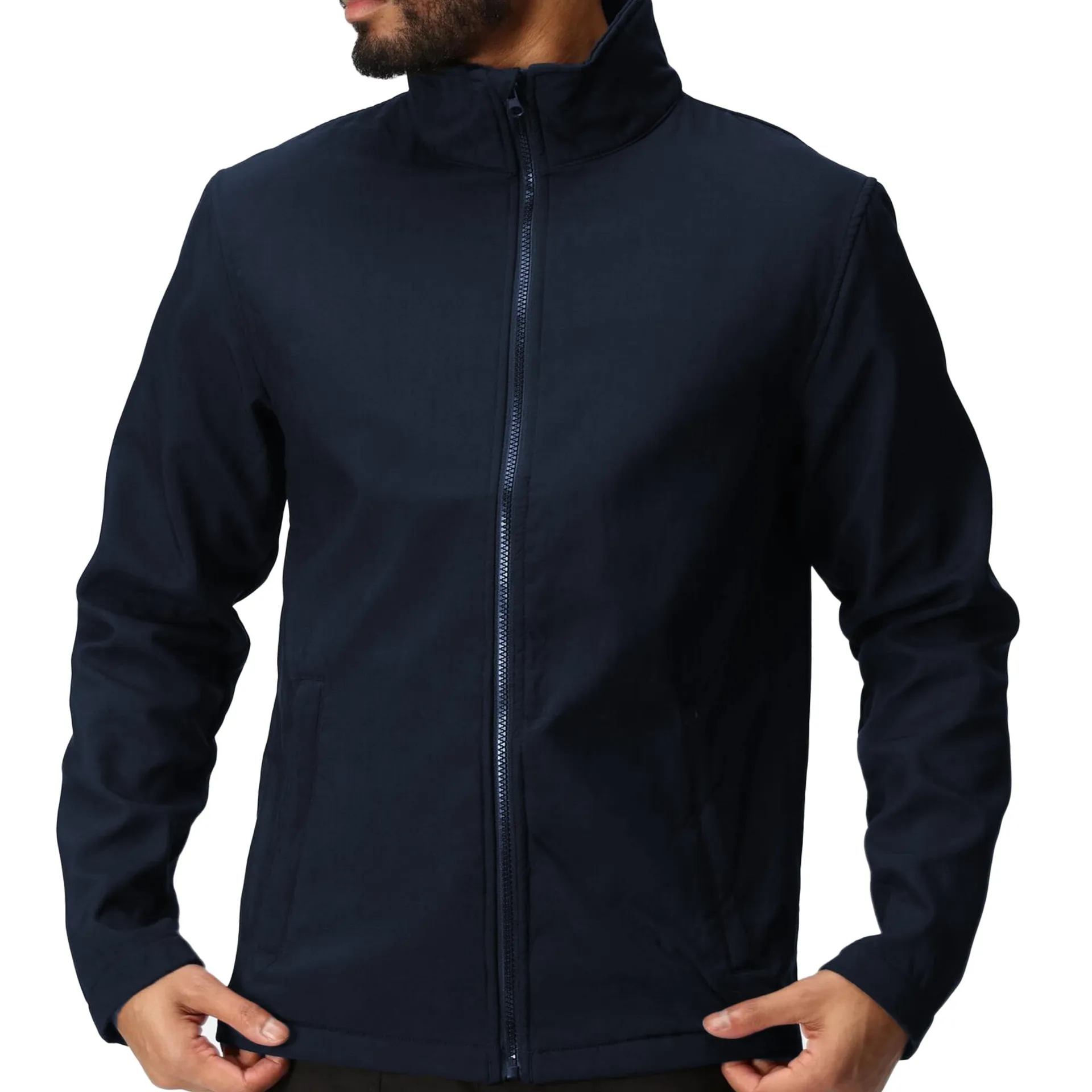 MEN'S TWO-LAYER SOFTSHELL JACKET - Durable, Windproof, Water-Resistant Outdoor Jacket