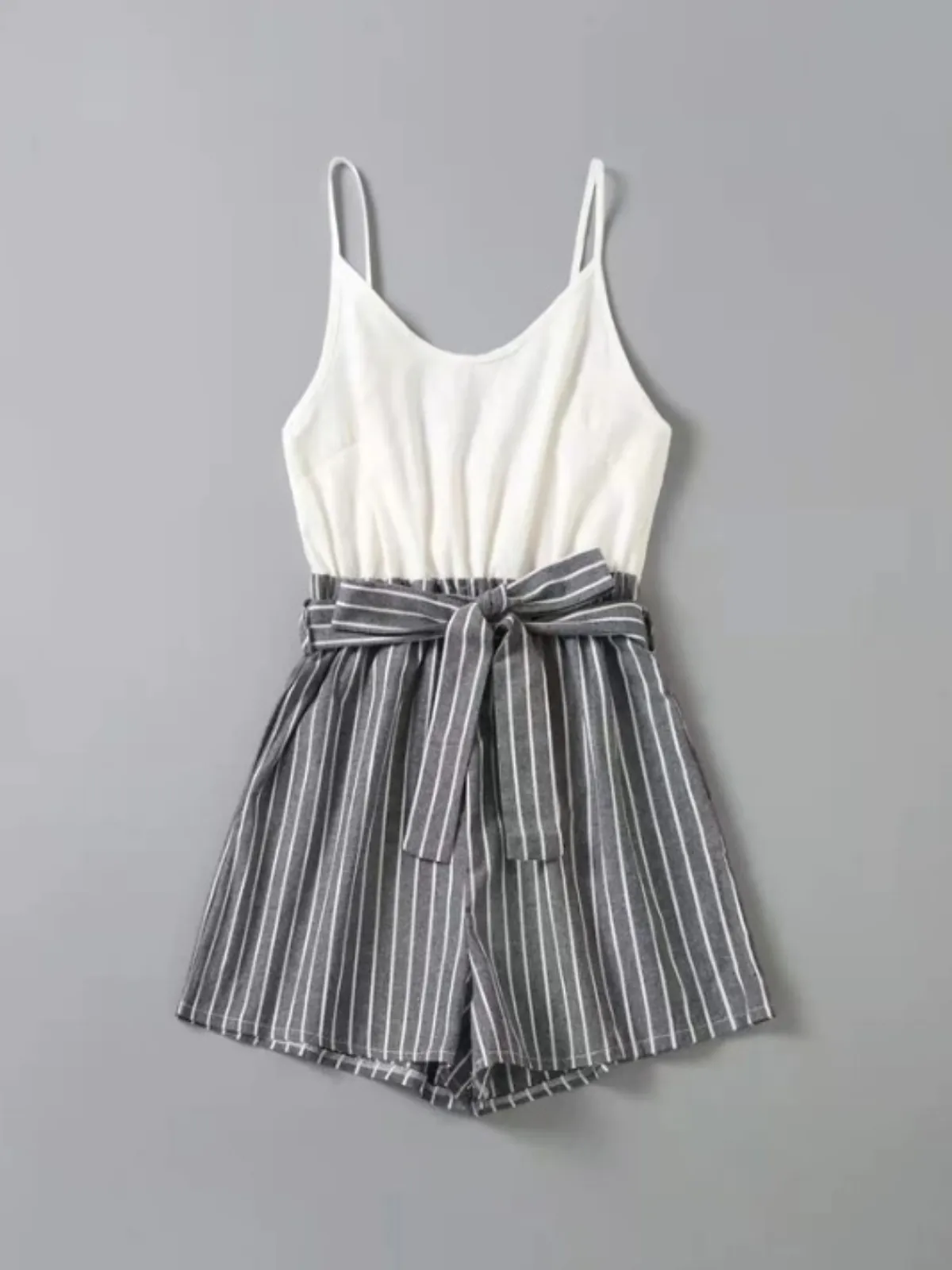 Mommy and Me Chic Stripes Romper