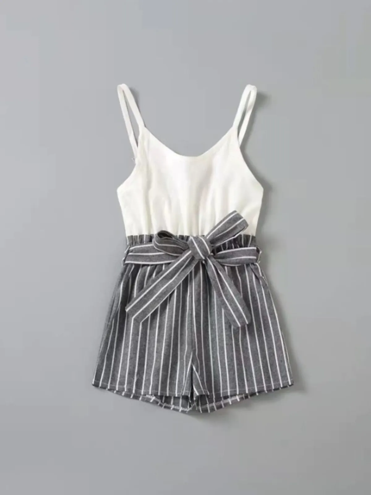 Mommy and Me Chic Stripes Romper