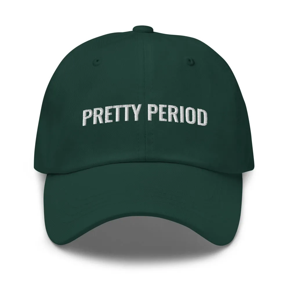 Pretty Period Hat- Forest