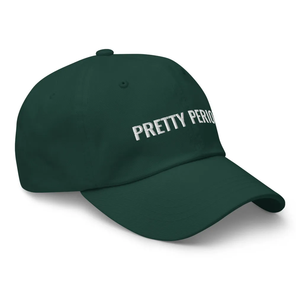 Pretty Period Hat- Forest