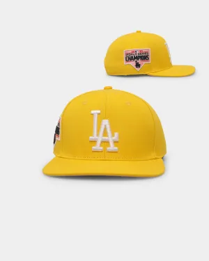 Pro Standard Los Angeles Dodgers World Series Snapback Yellow