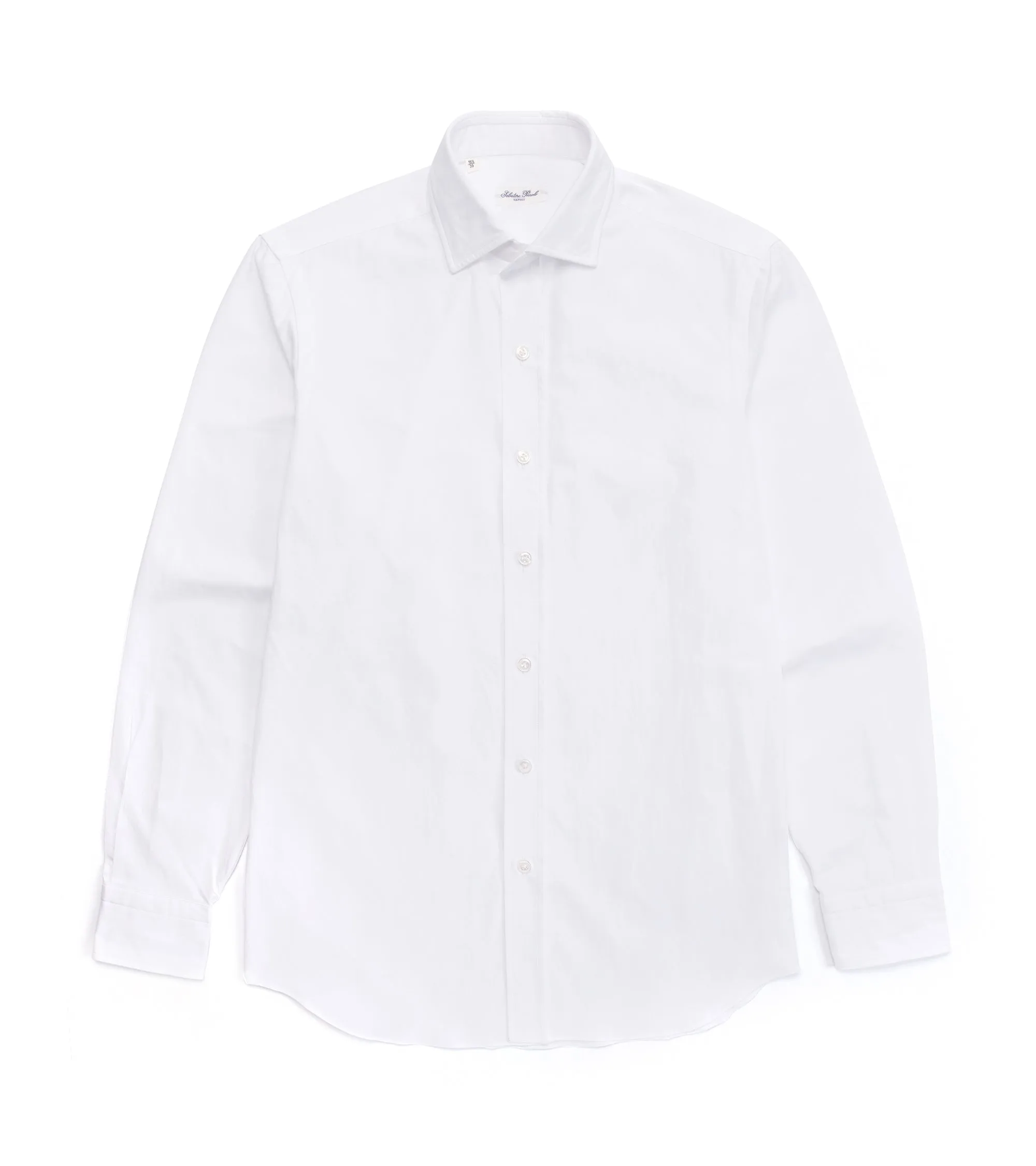 Salvatore Piccolo Heavy Canvas Shirt: White