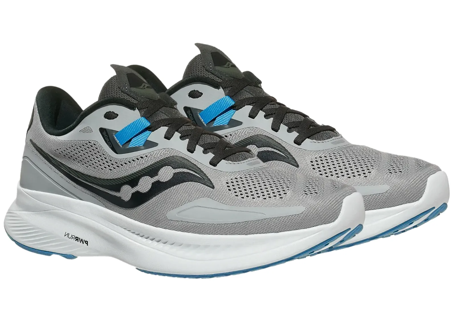 Saucony Mens Guide 15 Running Shoes - Alloy/Topaz