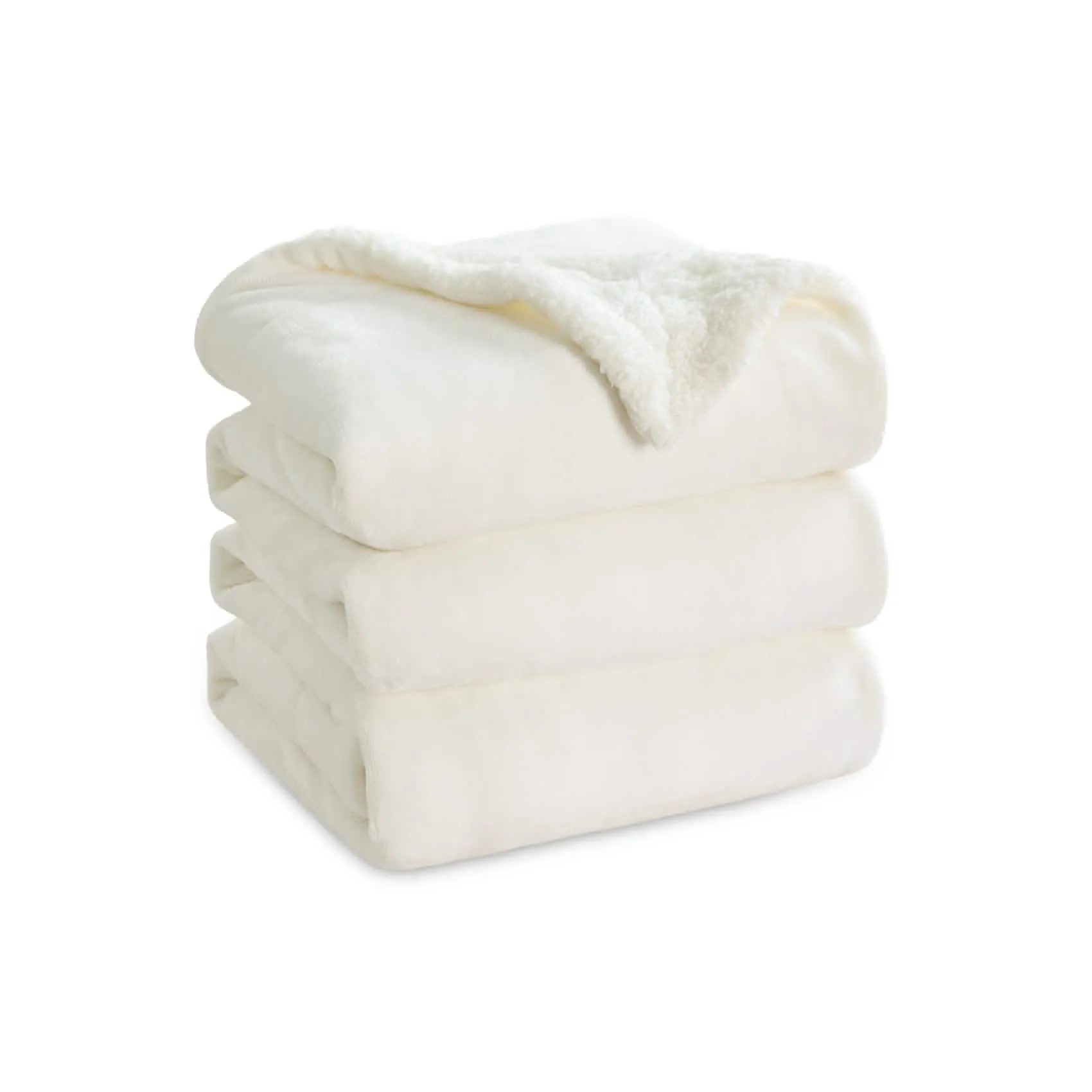 Sherpa and Fleece Reversible Blanket