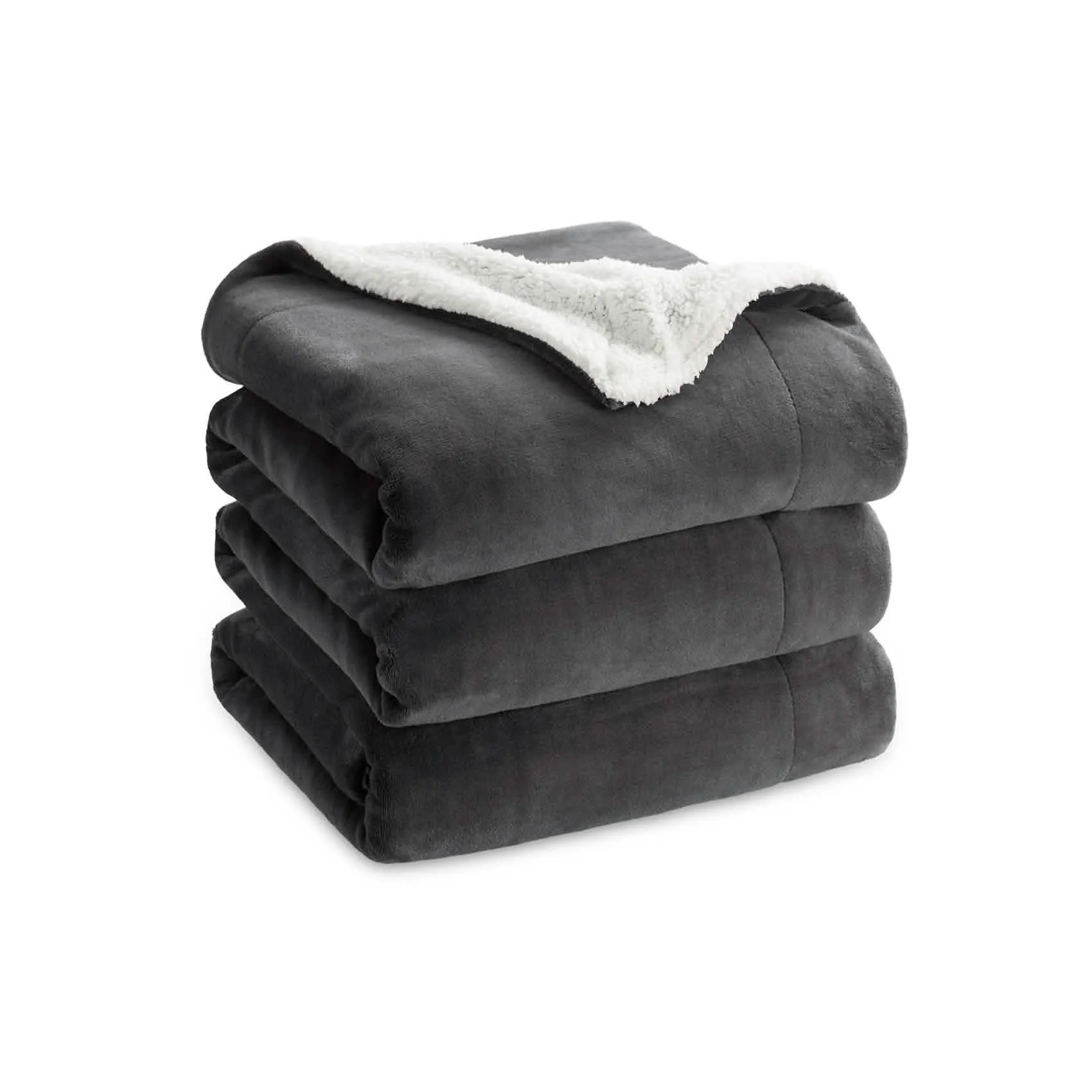 Sherpa and Fleece Reversible Blanket